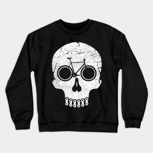 Bike Skull Crewneck Sweatshirt